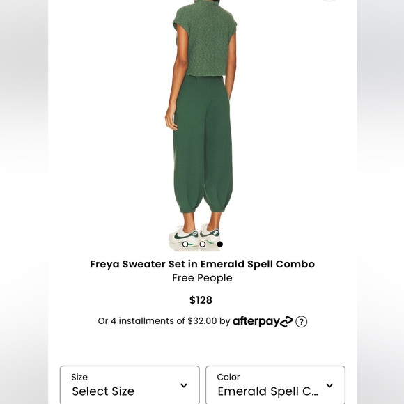 Free People Freya Emerald Spell Size Small - Picture 6 of 6